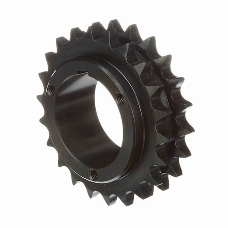 BROWNING Steel Bushed Bore Roller Chain Sprocket, D60Q22 D60Q22